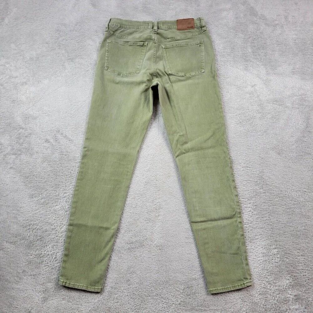 Madewell Women's Skinny Jeans in Olive Green - Picture 2 of 12